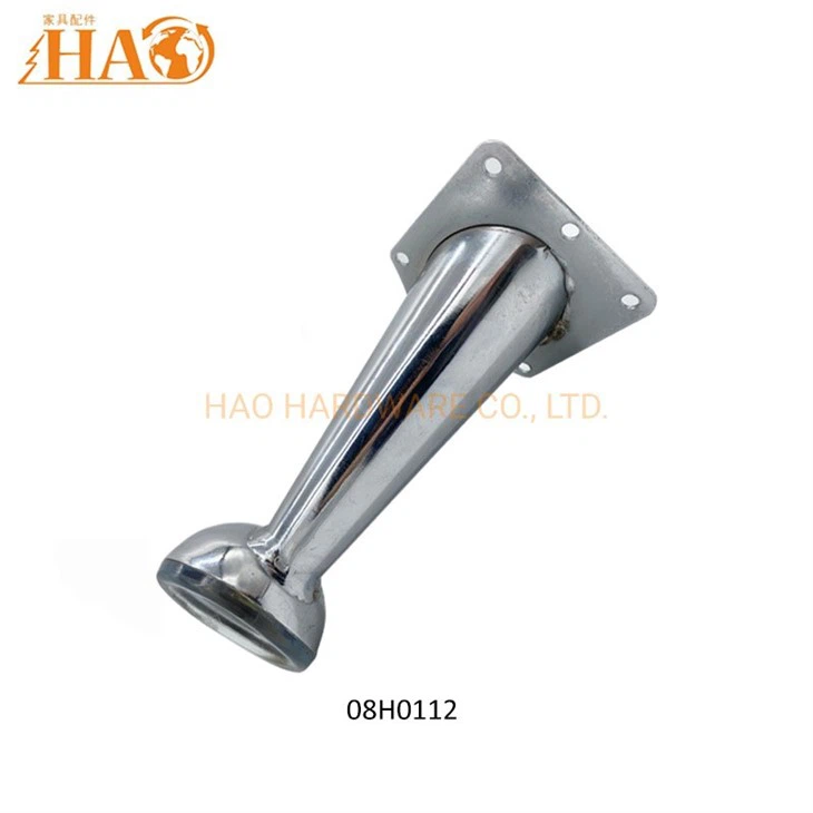 Round Feet Sofa Leg With Chrome Plated